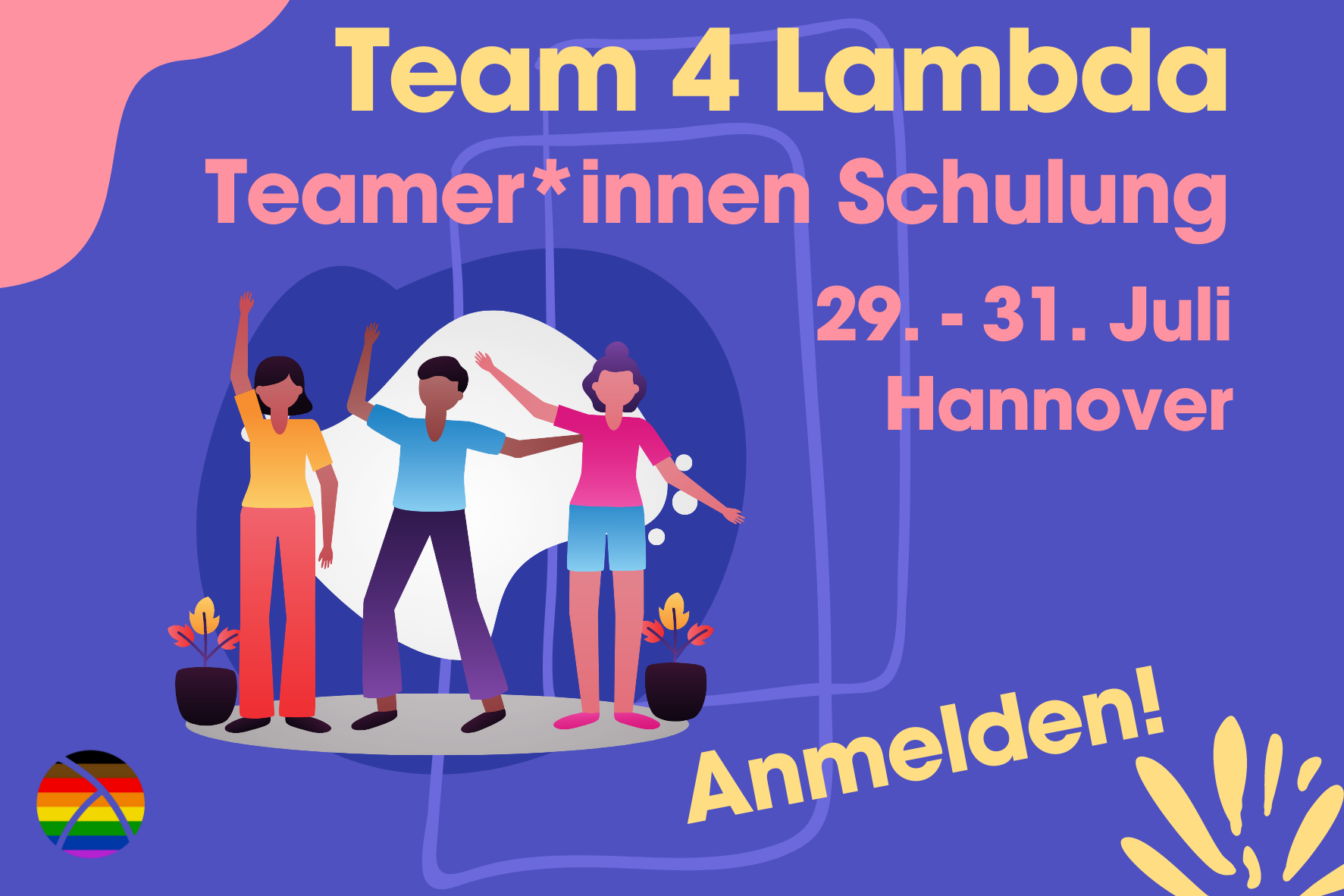 Team 4 Lambda. Werde Teamer*in bei uns!