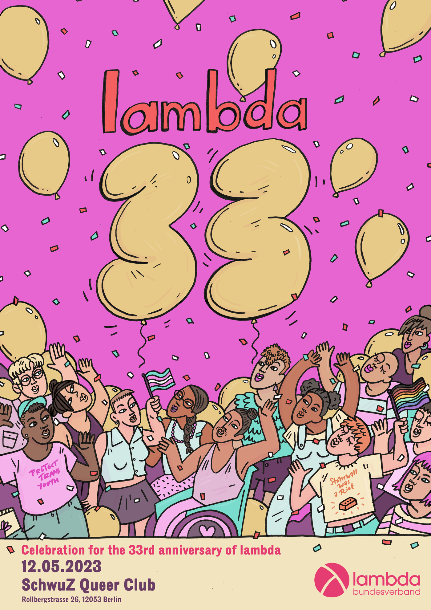 33 Jahre Lambda – Jubiläumsfeier