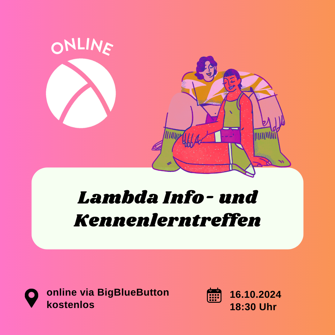 Lambda Info- und Kennenlerntreffen (Online)