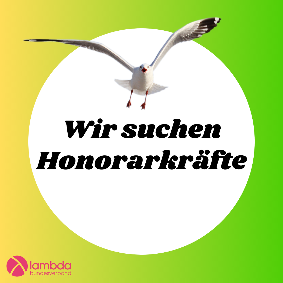 Wir suchen Honorarkräfte