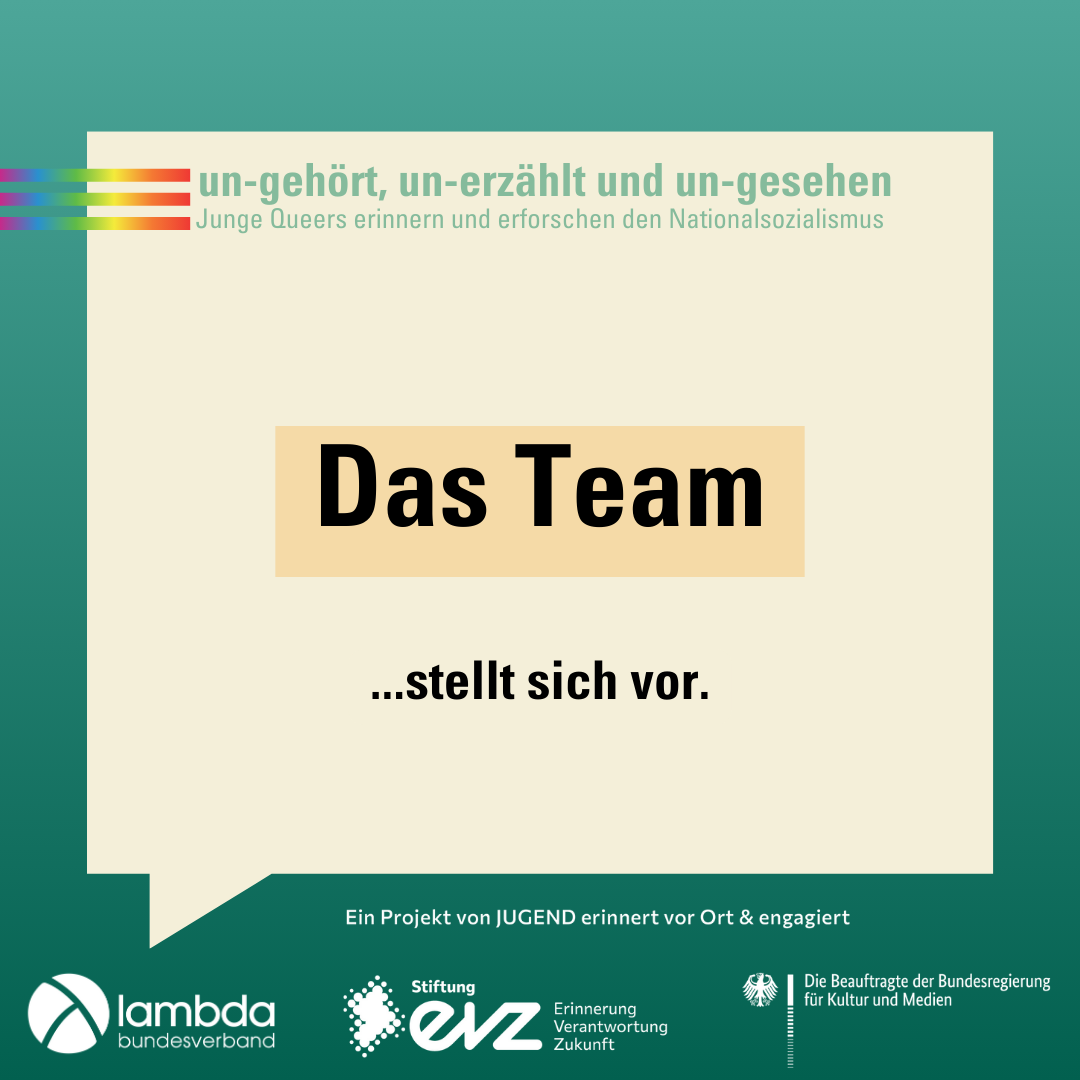 Das Projektteam stellt sich vor