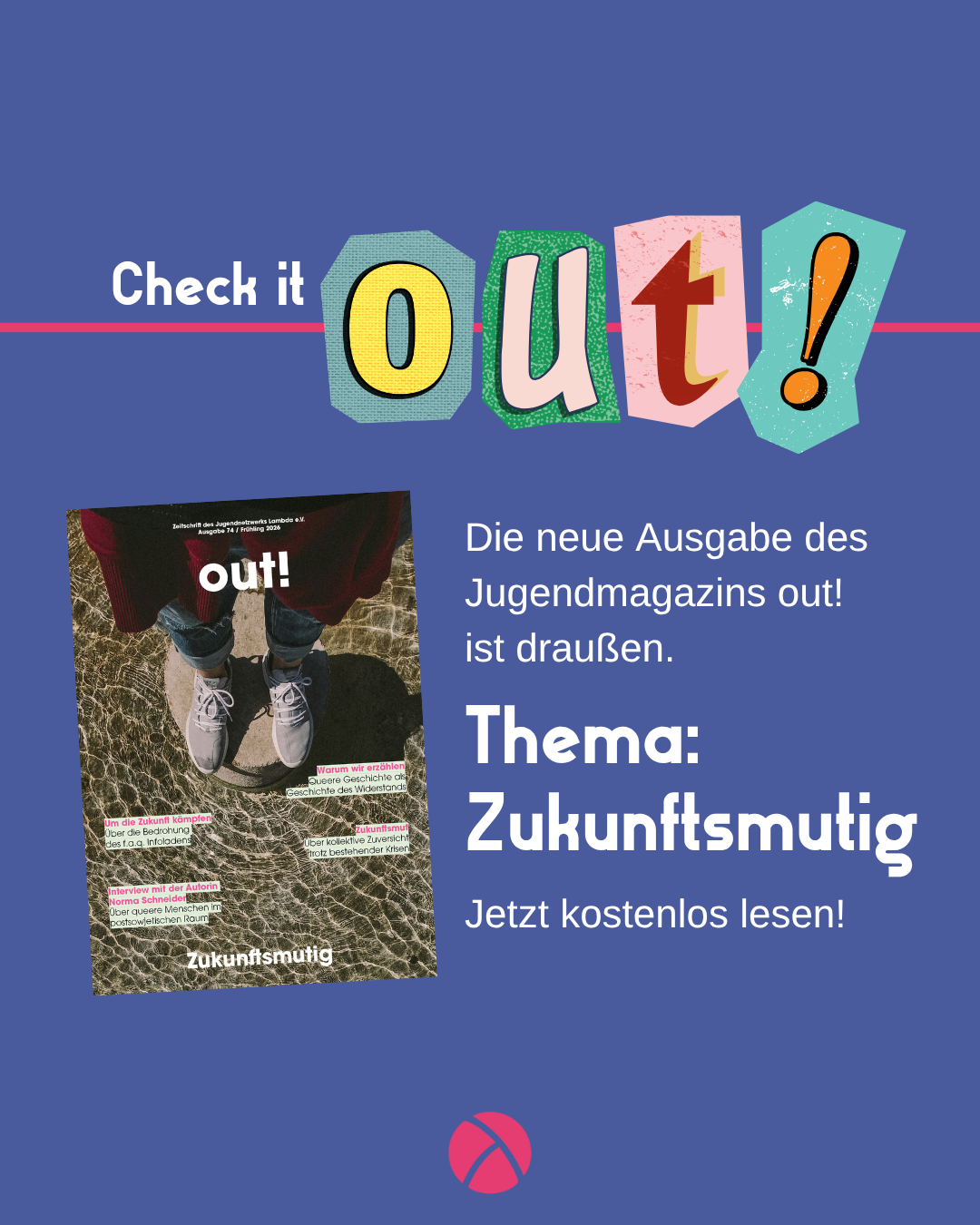 Check it out! Nr. 74 | Thema: Zukunftsmutig